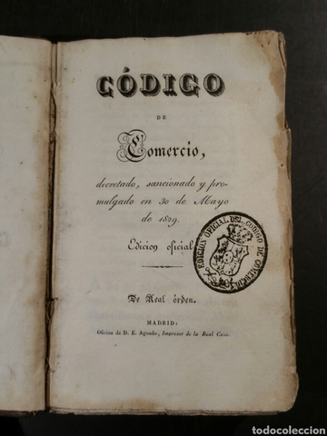 Código de Comercio de 1829