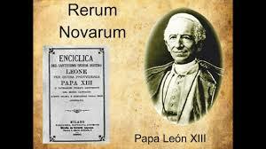 ENCICLICA RERUM NOVARUM