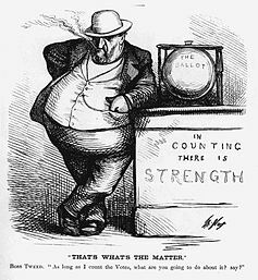 Boss Tweed rise at Tammany Hall (1871)