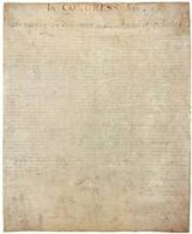 Decelration of Independance