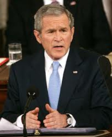 George W Bush. President