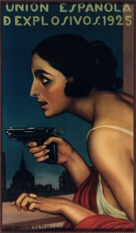 Mujer de la pistola
