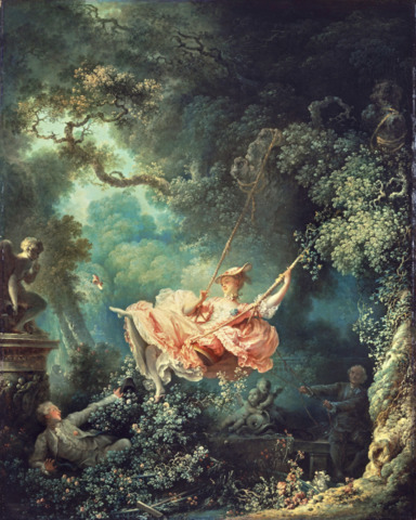 El columpio, 1767, JH Fragonard
