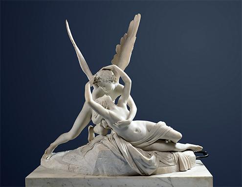 Amor y Psique, A Canova
