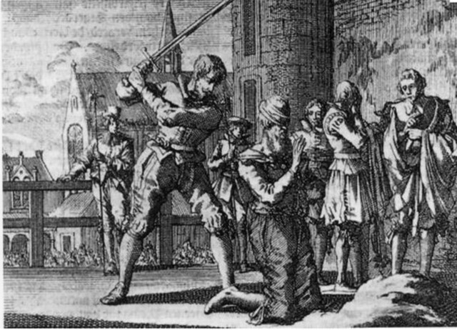 Johan van Oldenbarnevelt gedood 1619-1621