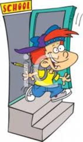 Albert tried to skip High School