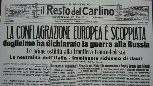 La Germania dichiara guerra alla Francia