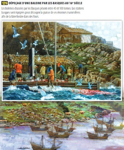 Les pêcheries en Amérique du Nord au 16e siècle