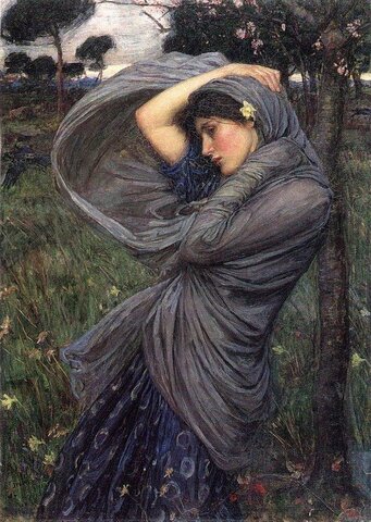 Bóreas, John William Waterhouse.
