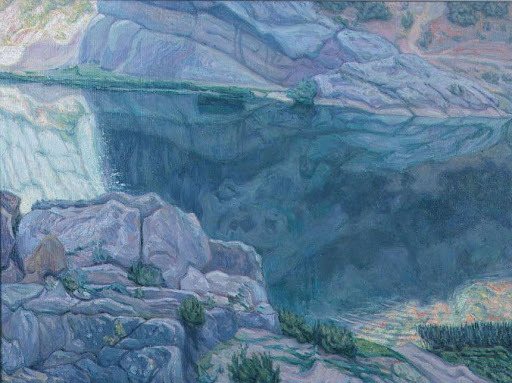 Fernando de Amárica. Espejo verde en el Ebro. 1926-1940