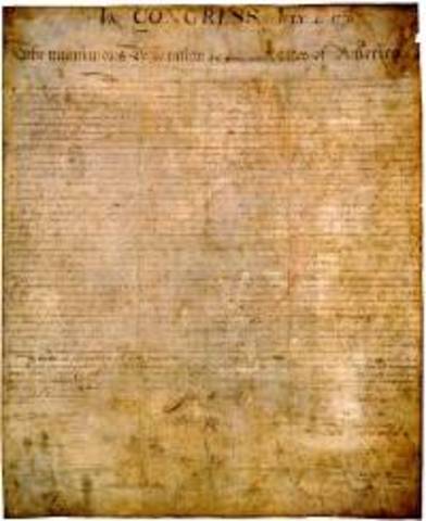 United Sates Declaration of Independence