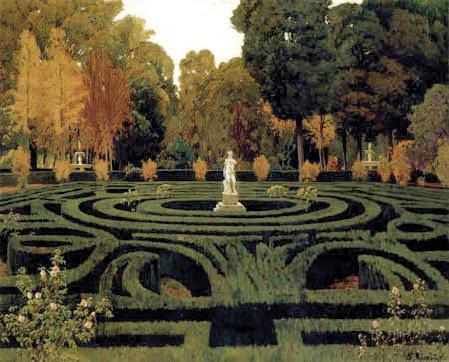 Jardín de Aranjuez. Fauno viejo.