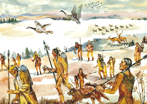Paleo-Indians arrive in the southwest, including Arizona