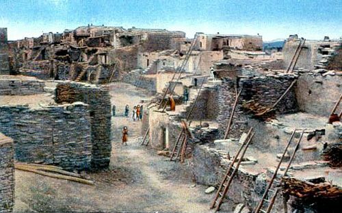 The Hopi village Oraibi is established.