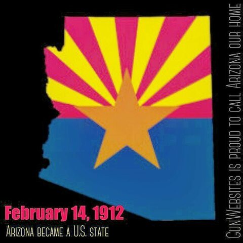 Arizona became the forty-eighth state