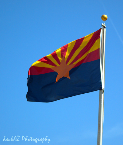 Arizona adopts its state flag