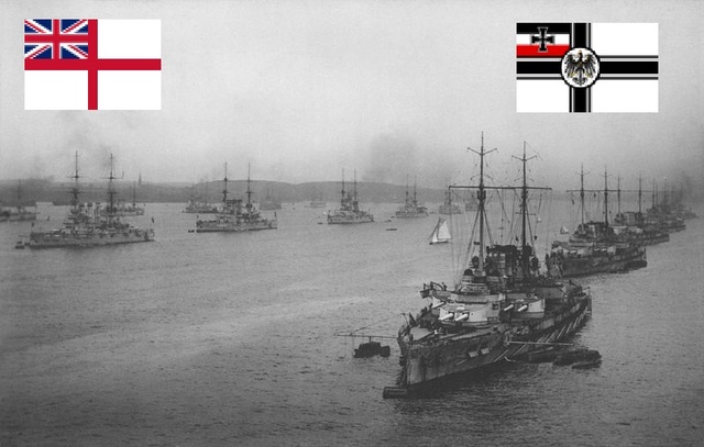 BATALLA DE JUTLANDIA  (31 de mayo a 1 de junio de 1916)