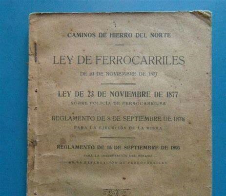 Ley de Ferrocarriles