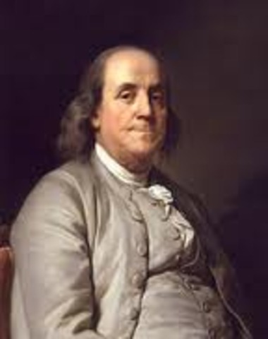 Ben Franklin's First European Visit