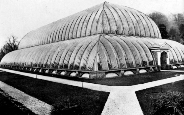 Invernadero de Chatsworth (Derbyshire), J Paxton