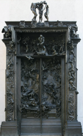 Las puertas del Infierno, A Rodin
