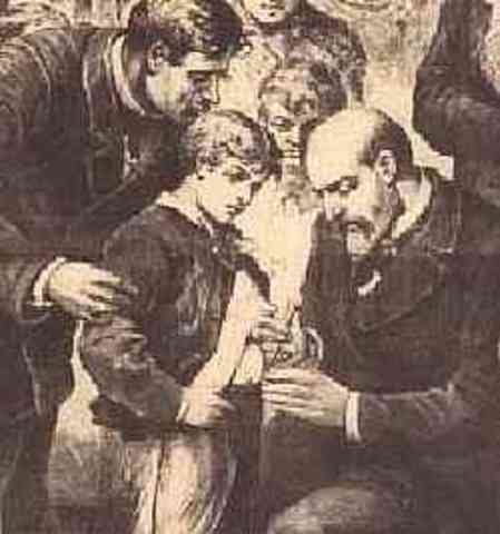 Le vaccin contre la rage.