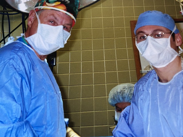 He and his son both operated together