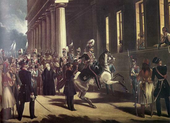 Επανάσταση εναντίον του Όθωνα με αίτημα την παραχώρηση συντάγματος