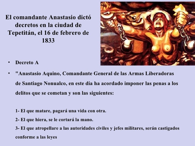Decretos de Tepetitan.
