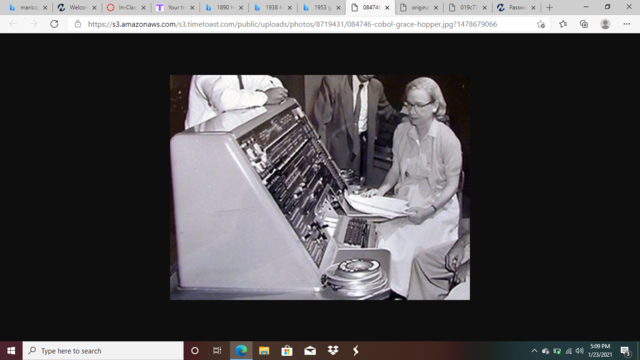 Grace Hopper developed COBOL