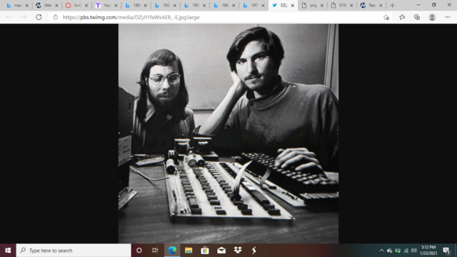 Steve Jobs starts apple