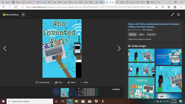 the term WIFI was coined