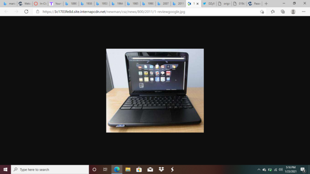 GOOGLE developed Chromebook