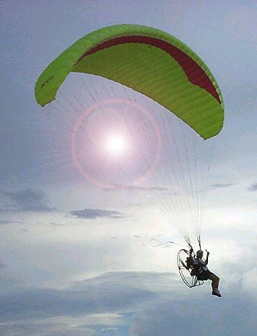 First to Paramotor Over the Himalayas