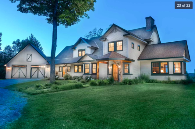 My aunt Maggie's house in Woodstock, Vermont