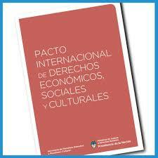 Pacto internacional de los derechos económicos sociales y culturales.