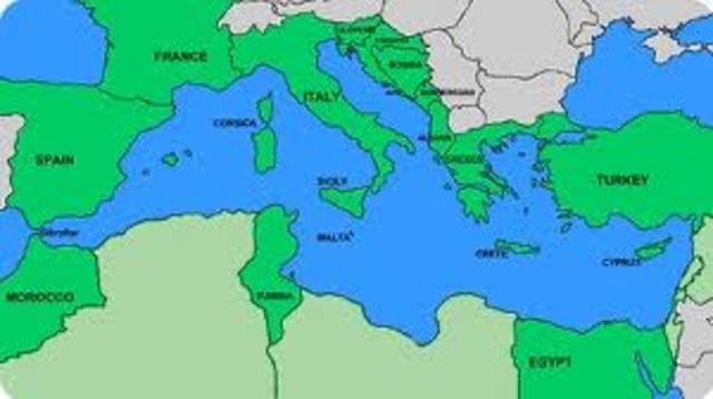 B.C. Plato starts to travel around the mediterranean