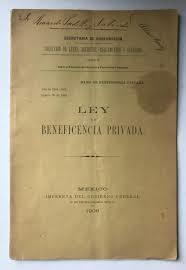 Ley de Beneficencia Privada