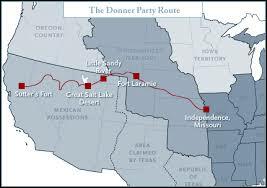 Most members of the Donner party die en route to California.