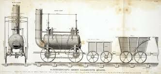 Stephenson's steam locomotive
