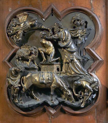Filippo Brunelleschi, Sacrificio di Isacco