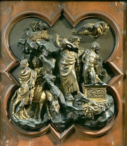 Lorenzo Ghiberti, Sacrificio di Isacco