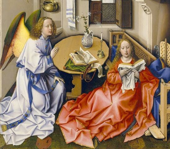 Robert Campin, Annunciazione