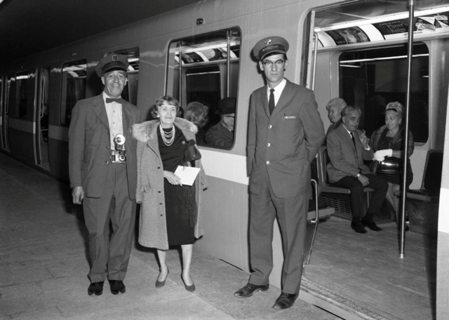 Inauguration du métro