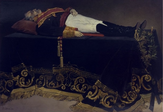 Fallecimiento en Logroño del general Espartero