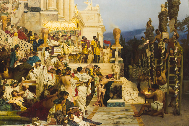 Comunicación de los romanos