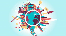 Timeline: Mundo Contemporáneo.