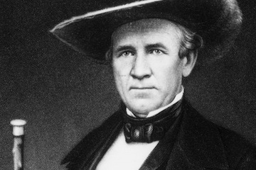 First President of Texas Elected