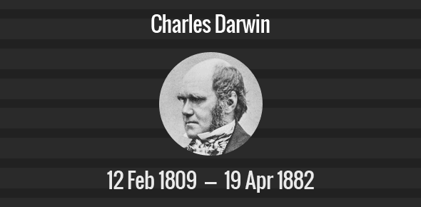 Charles Darwin dies