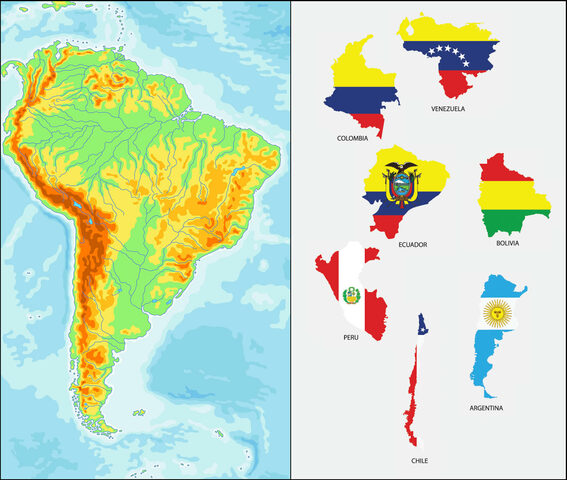 Estudio sobre el turismo en los países Andinos